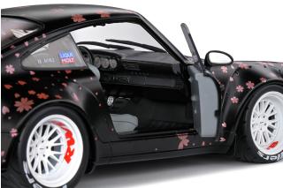 Porsche RWB schwarz AOKI Version 2021 Solido 1:18 Metallmodell